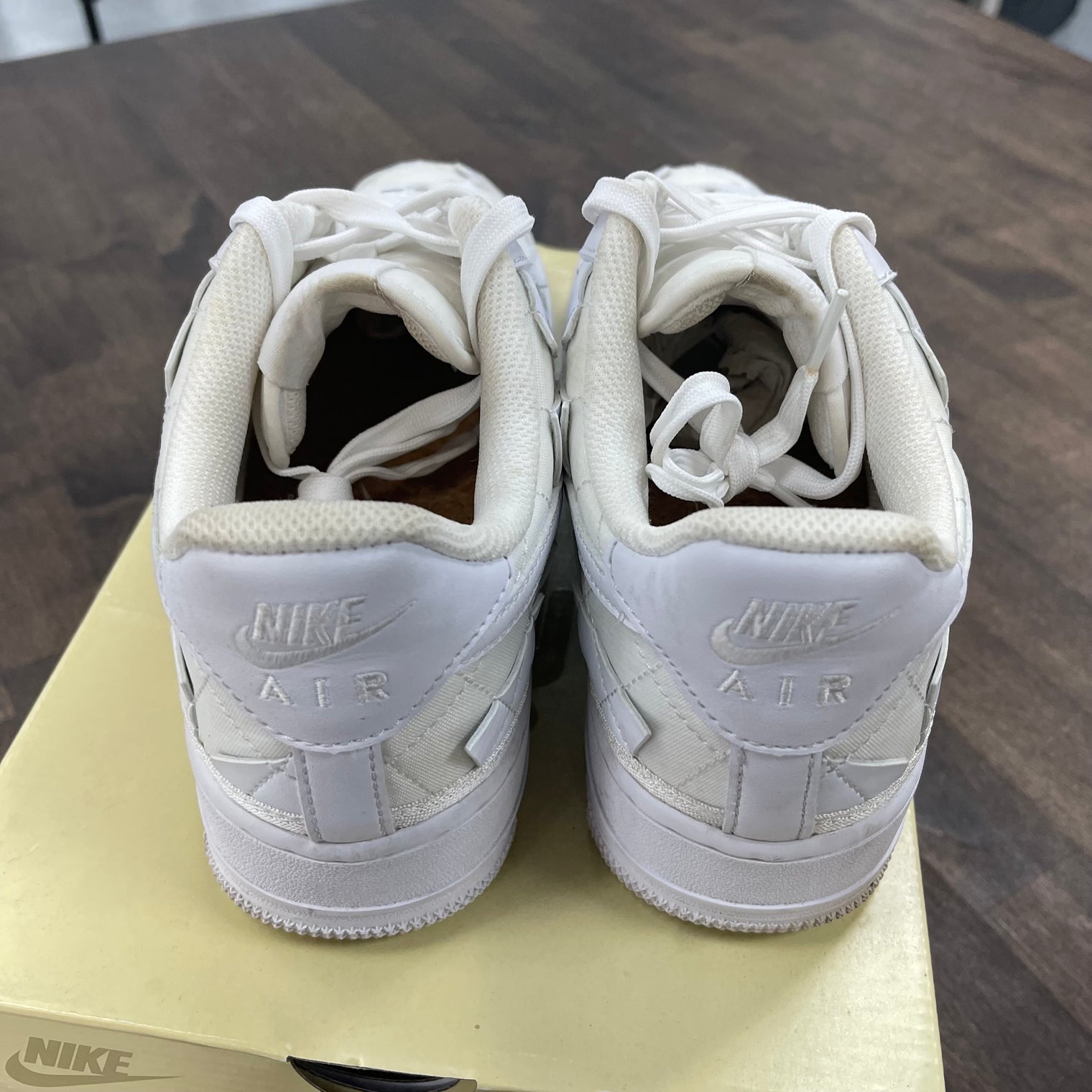 Billie Eilish Triple White Air Force 1 (USED)