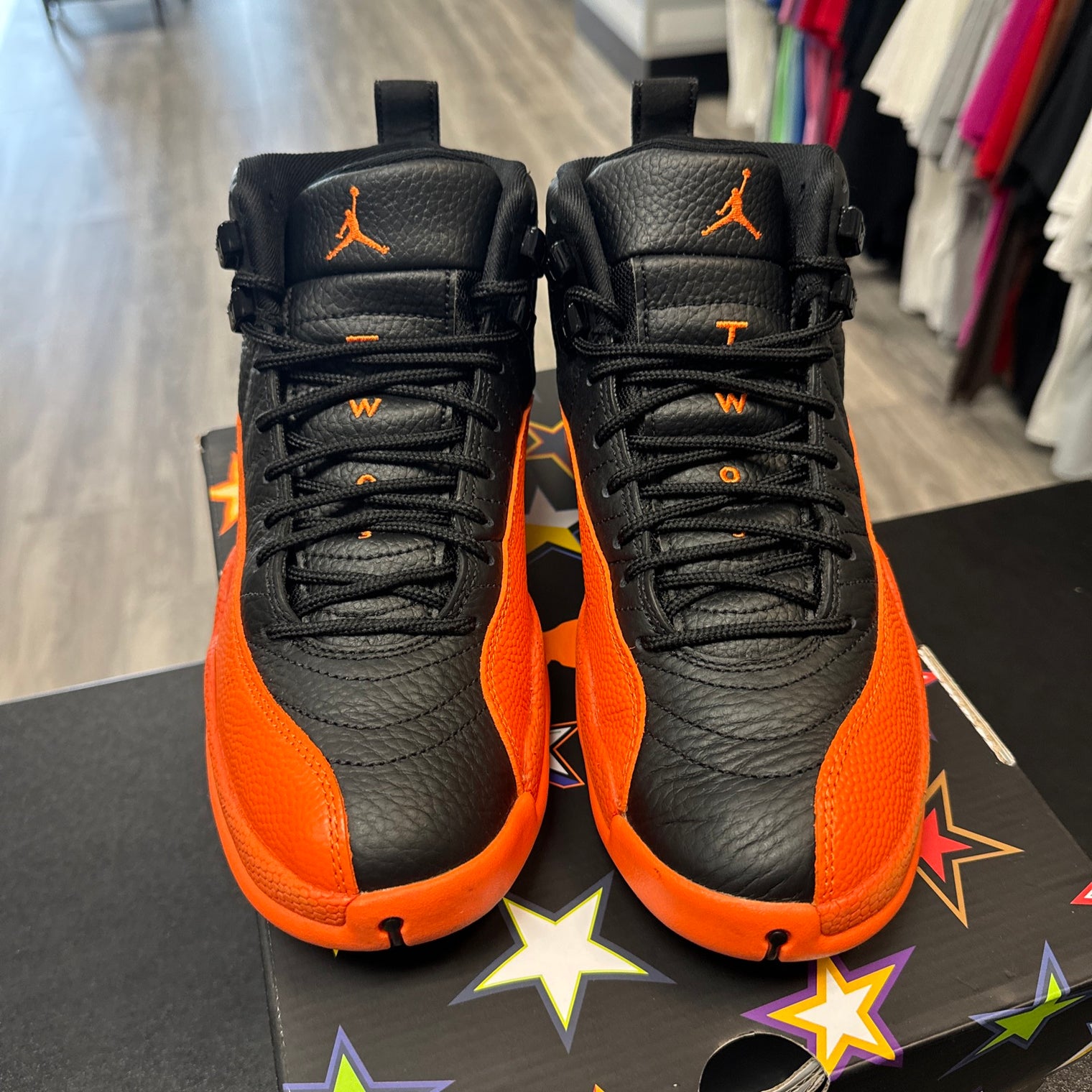 WNBA All Star Orange Jordan 12 (USED)