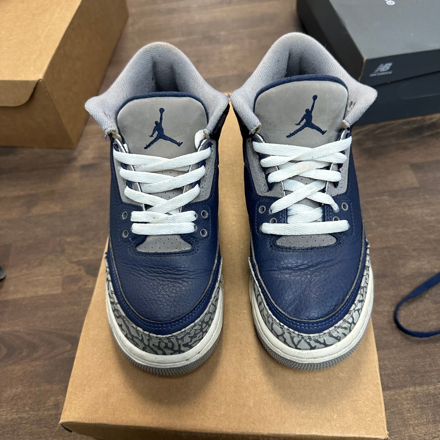 Georgetown Jordan 3 (GS) (USED)
