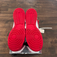 University Red Off-White Dunk Low (USED)