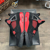 Jordan 4 Retro Red Thunder (US 11.5) (USED) Size 11.5 (Pre-Owned) - Image 3