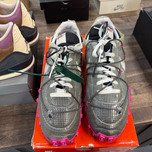 Nike Off-White Black Nike Waffle Racer (W) (USED) Size 14 (Pre-Owned) - Image 2