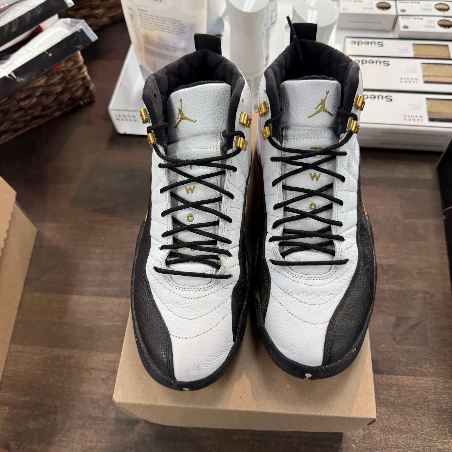 Royalty Taxi Jordan 12 (USED, No Box)