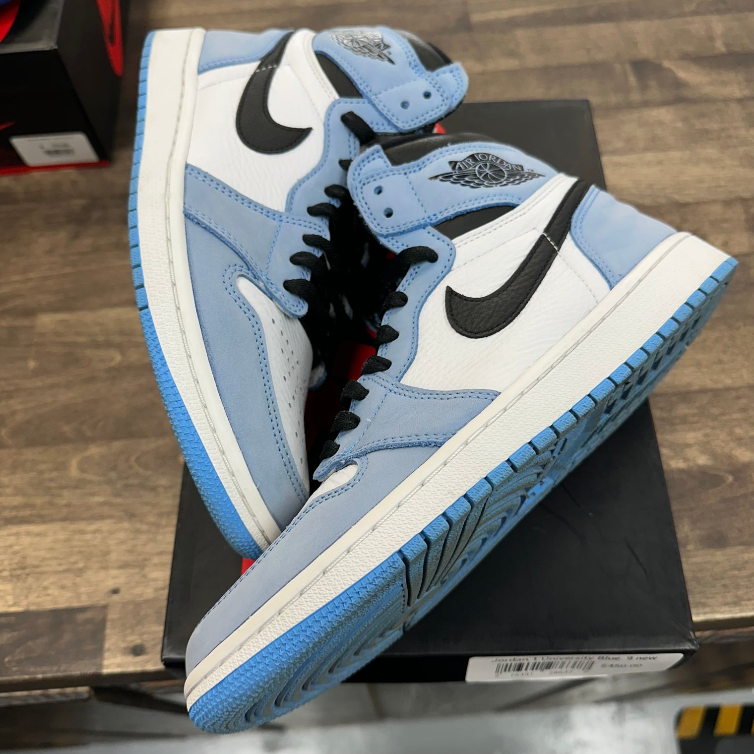 University Blue Jordan 1 High (USED)