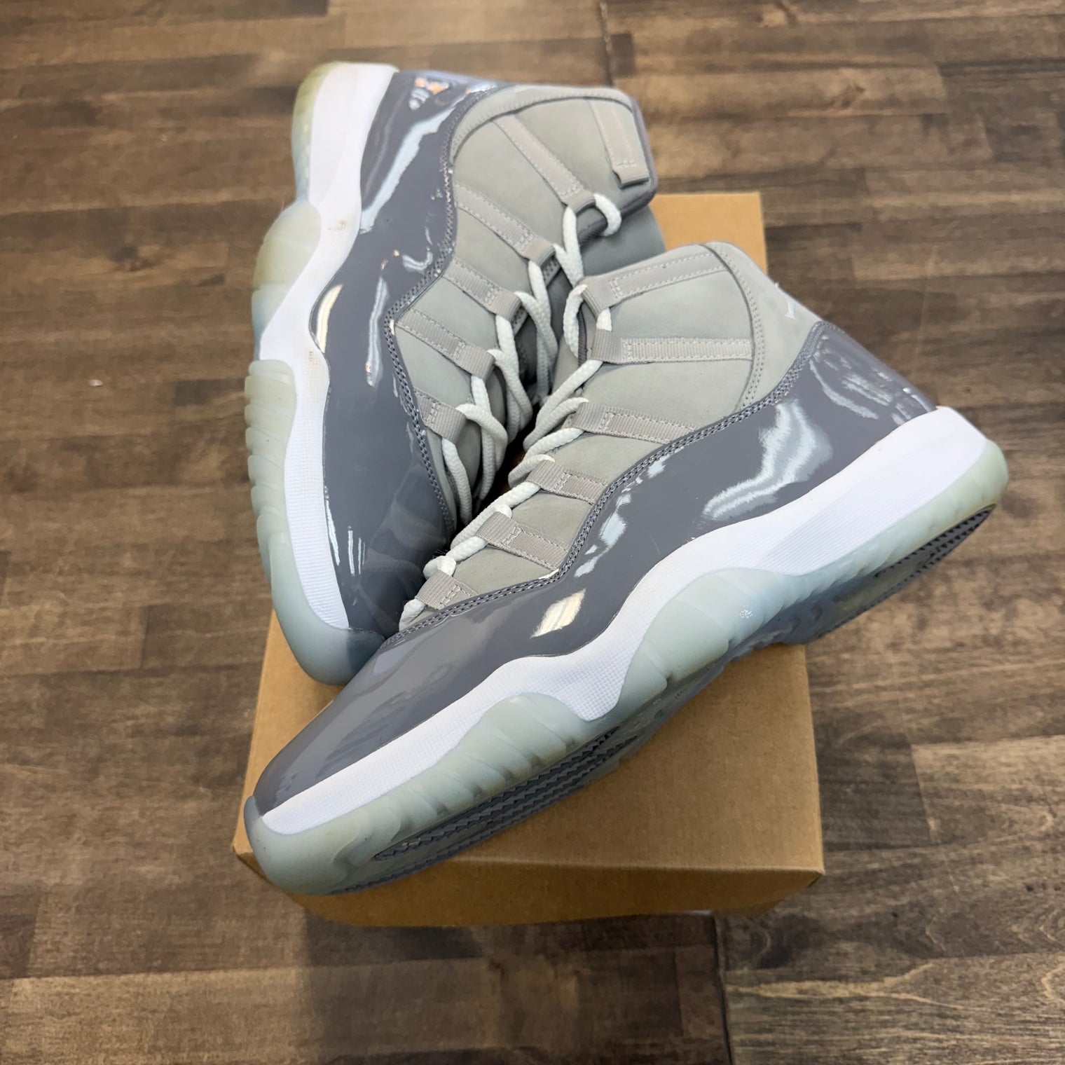 Cool Grey Jordan 11 Retro (2021) (USED, No Box)