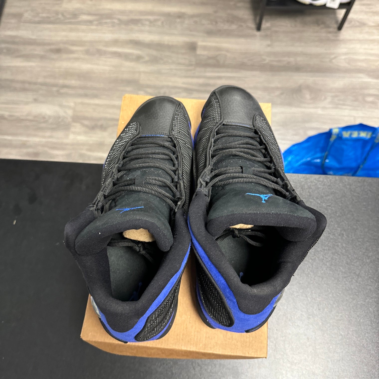 Black Hyper Royal Jordan 13 (USED, No Box)