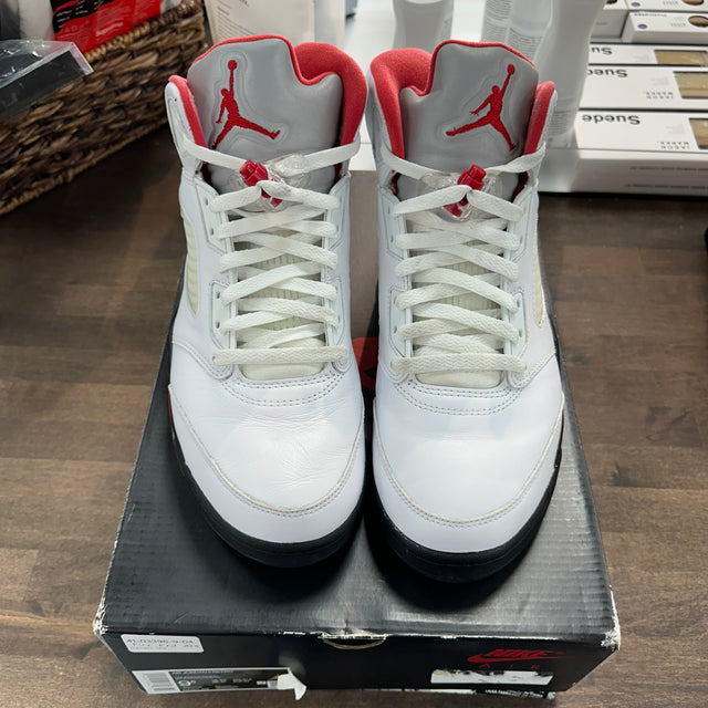 Fire Red Jordan 5 (USED)