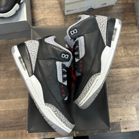 Black Cement Jordan 3 Retro (2024) (USED)