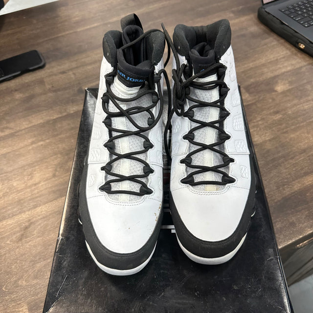 University Blue Jordan 9 (USED)