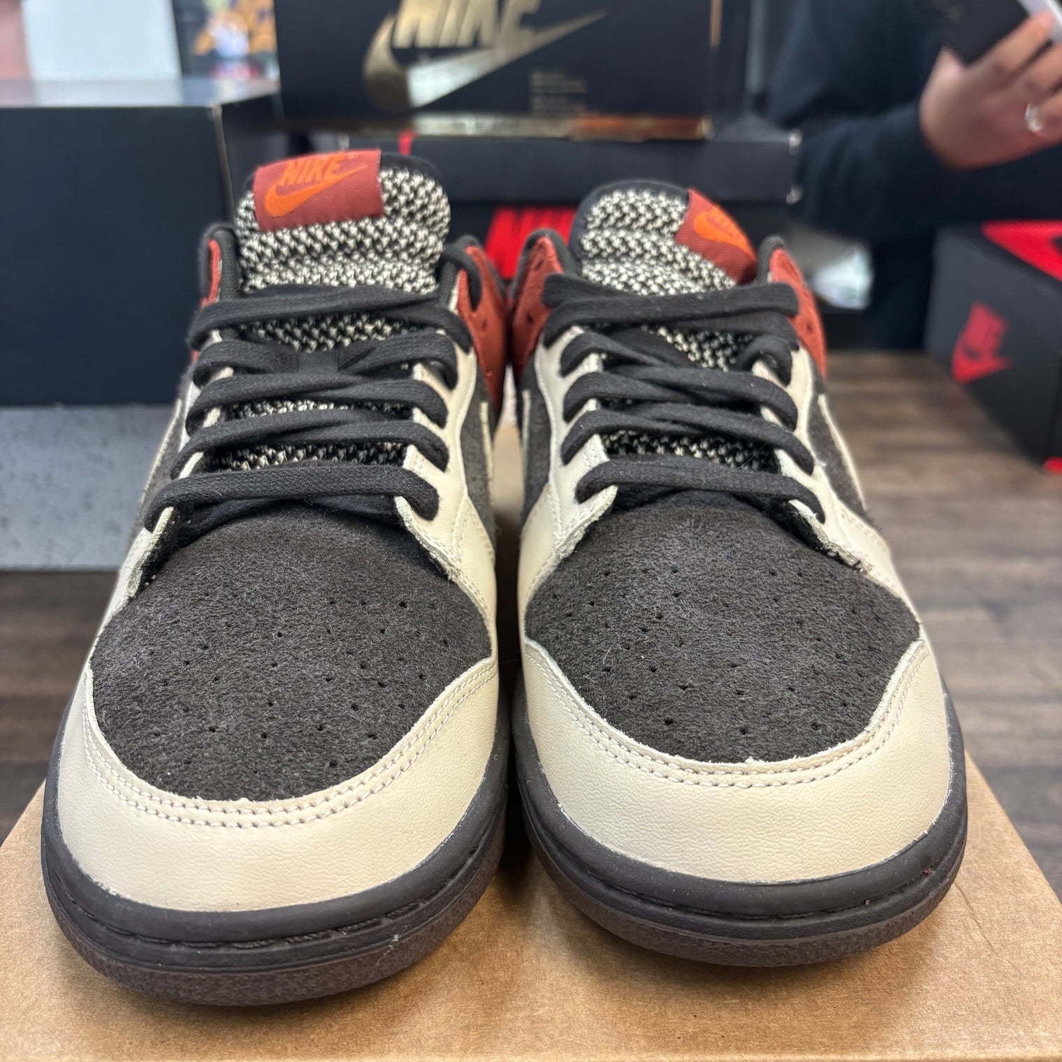 Red Panda Dunk Low (USED,No Box)