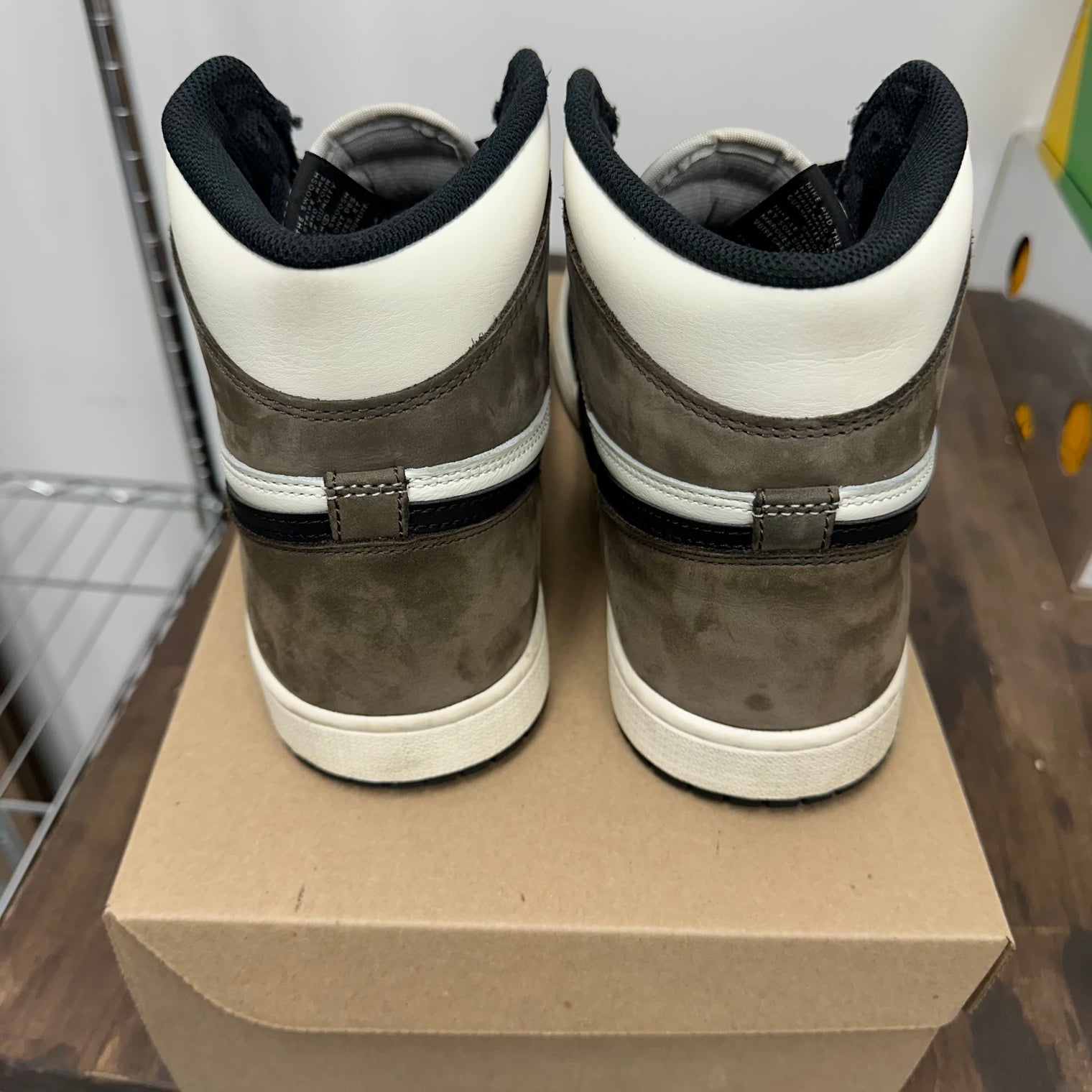 Mocha Jordan 1 High (USED, No Box)