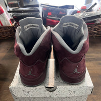 Burgundy Jordan 5 (USED)