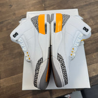 Laser Orange Jordan 3 (W) (USED)