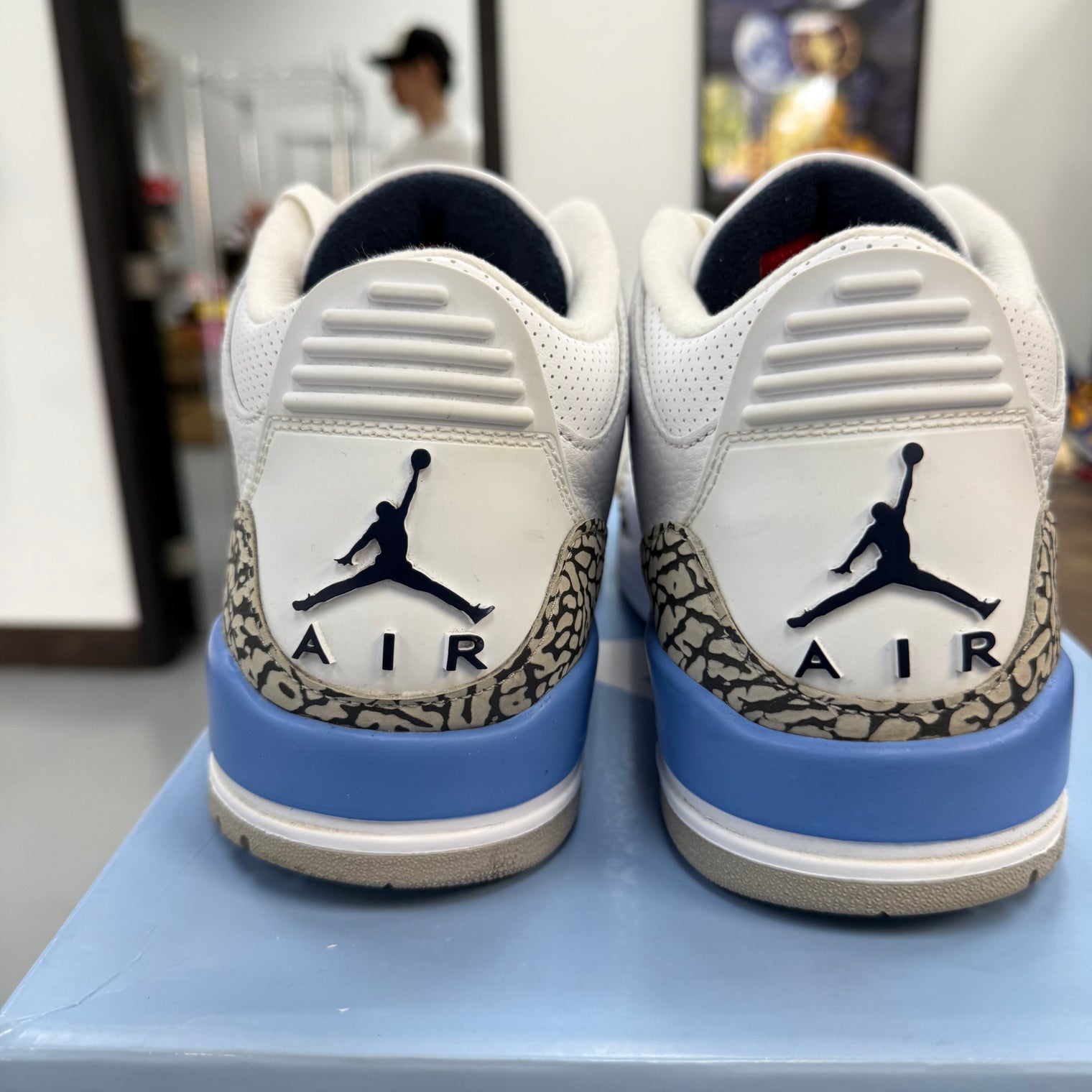 UNC Jordan 3 (USED)