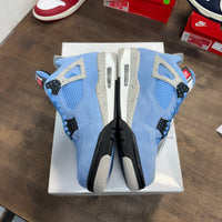 UNC University Blue Jordan 4 Retro (Lightly Worn)