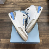 Jordan UNC Jordan 3 Retro (2020) (USED) Size 10 (Pre-Owned) - Image 1
