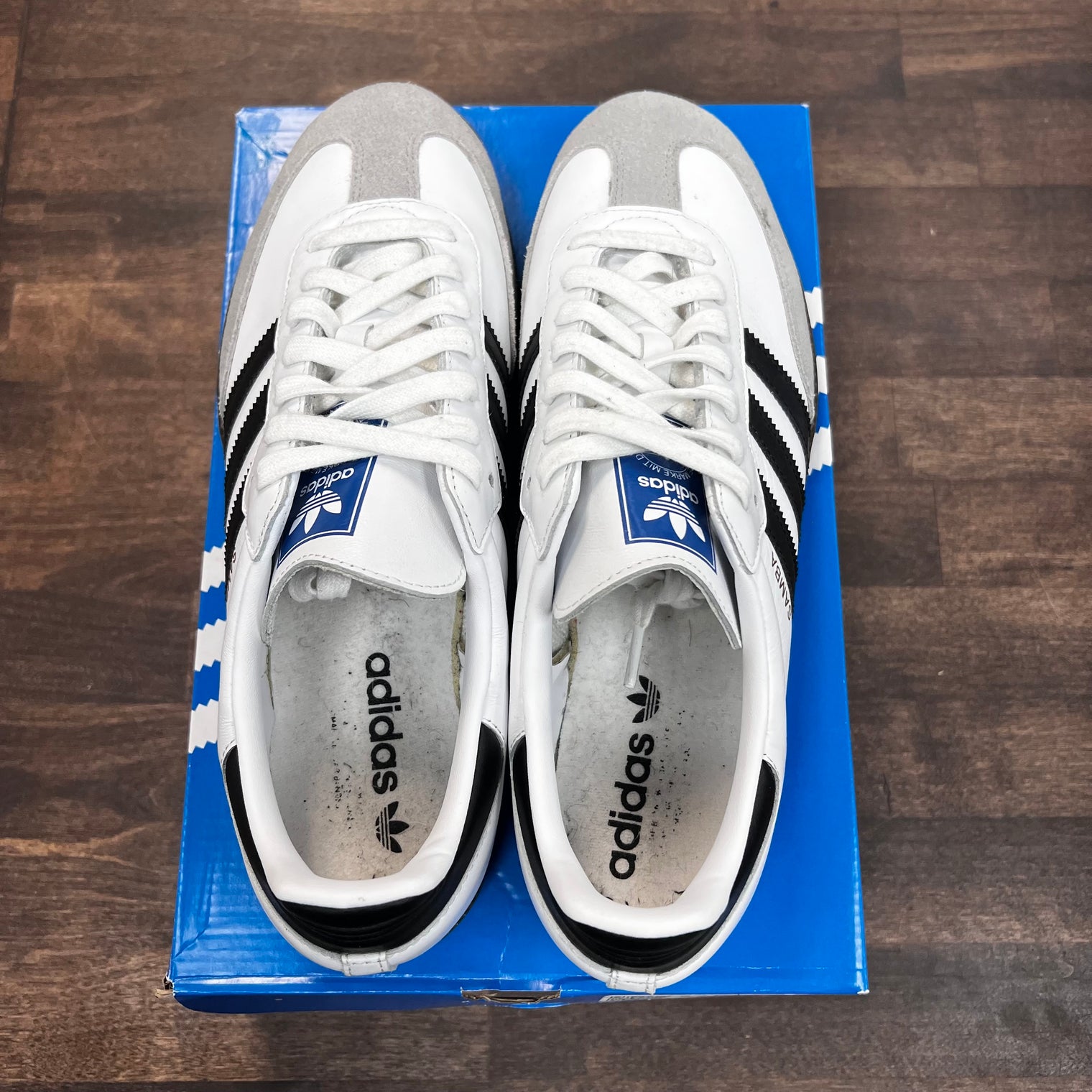 Cloud White Core Black Samba OG (USED)