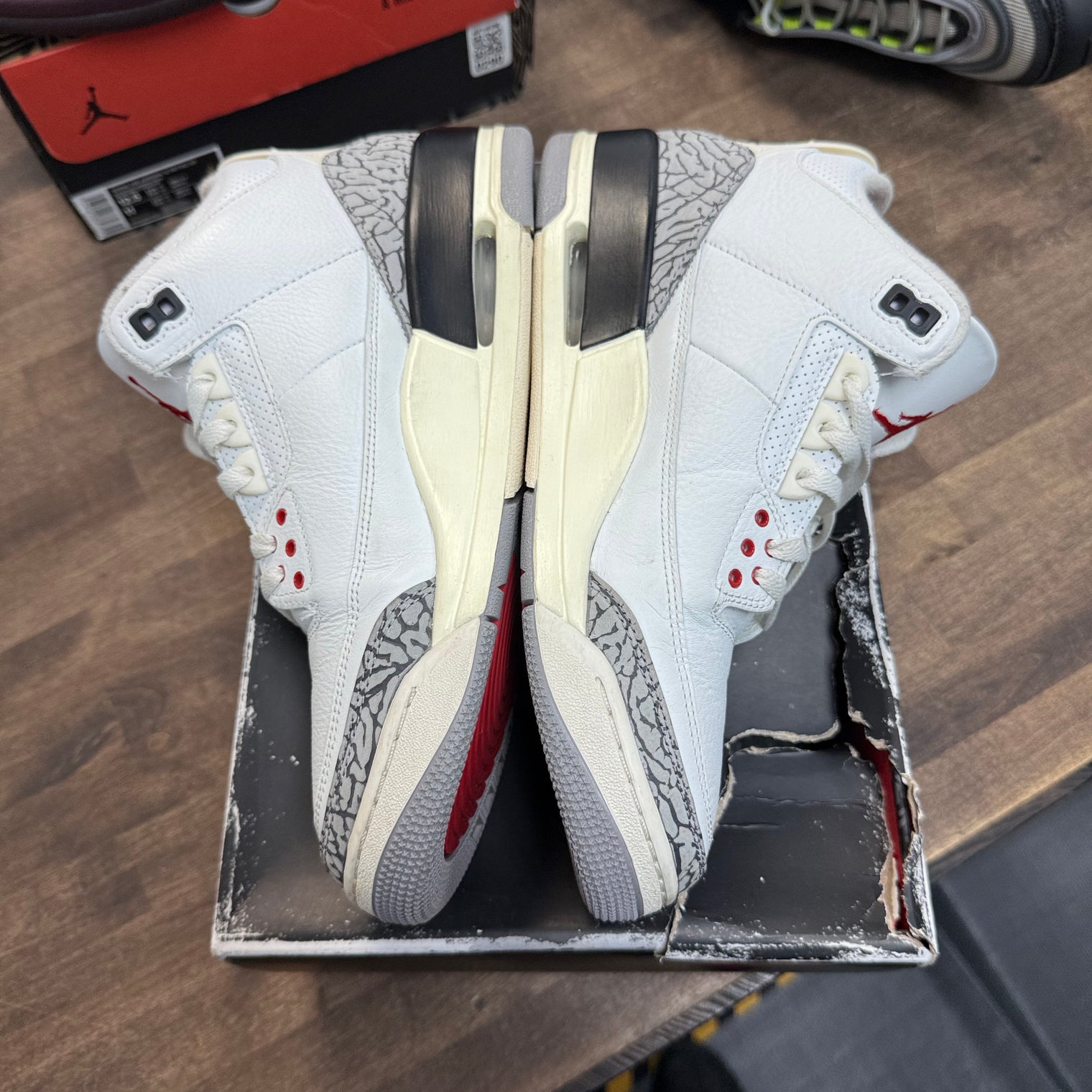 Reimagined White Cement Jordan 3 Retro (USED)