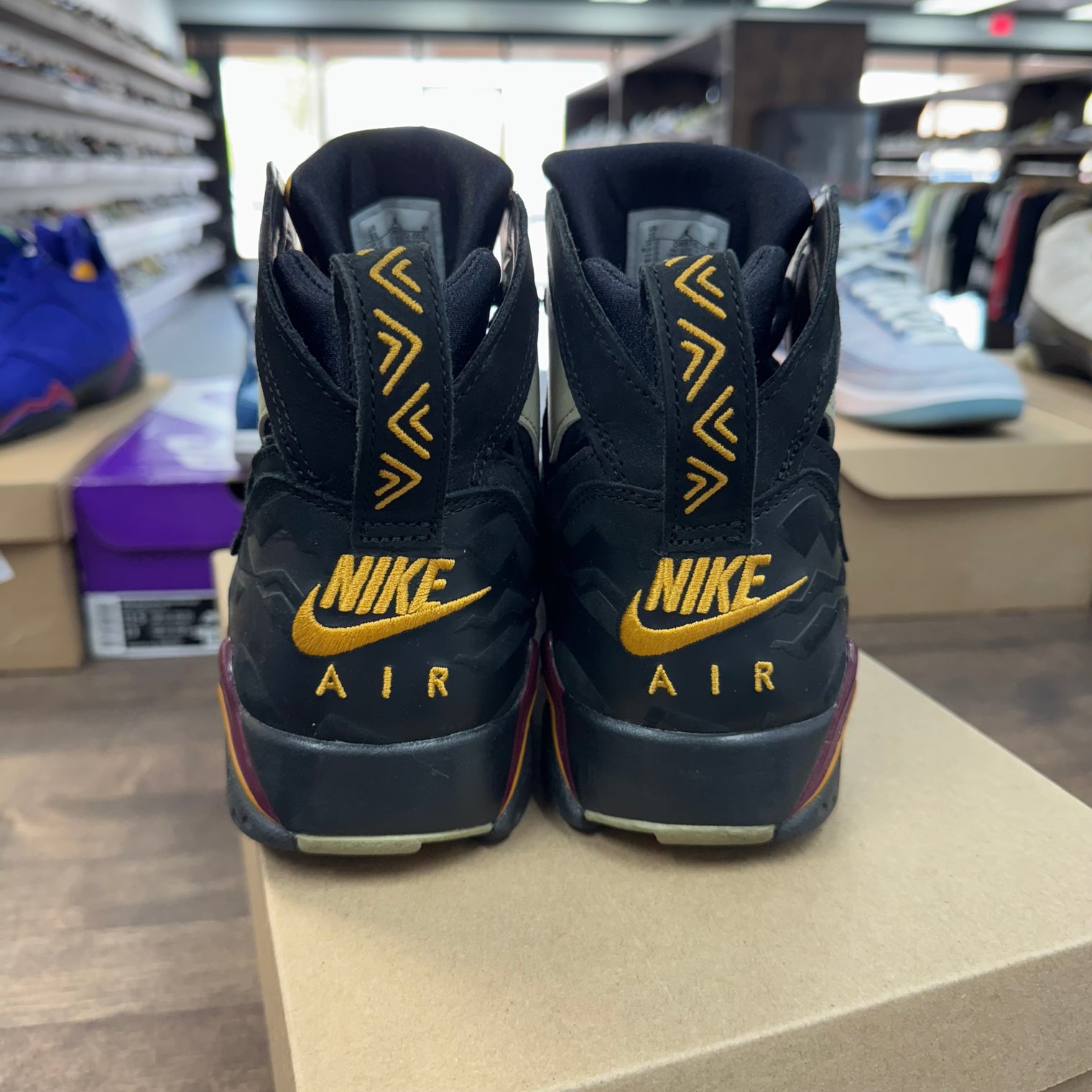 Black Olive Jordan 7 (USED, No Box)