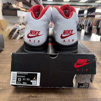 Fire Red Silver Tongue Jordan 5 Retro (2020) (USED)