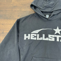 Hellstar Basic Hoodie Washed Black (USED)