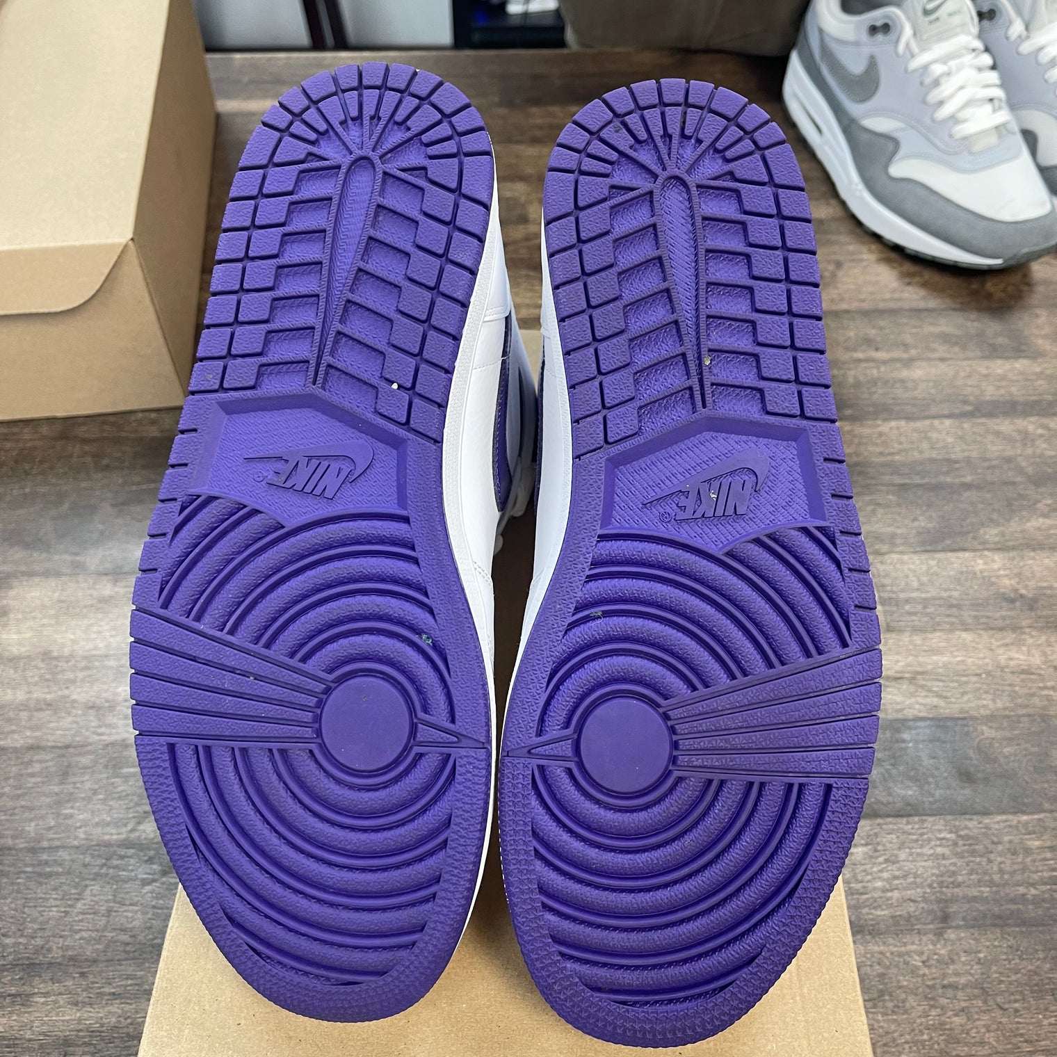 (W) Metallic Purple Jordan 1 High (USED, No Box)
