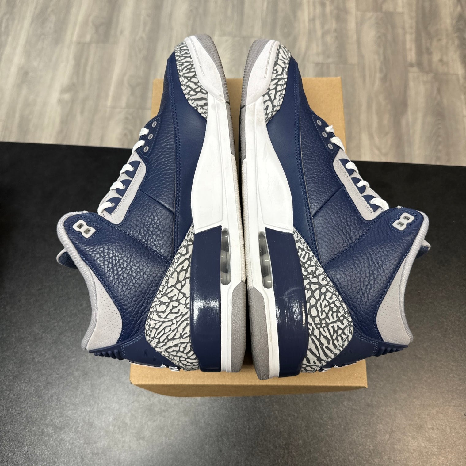 Georgetown Jordan 3 (USED, No Box)