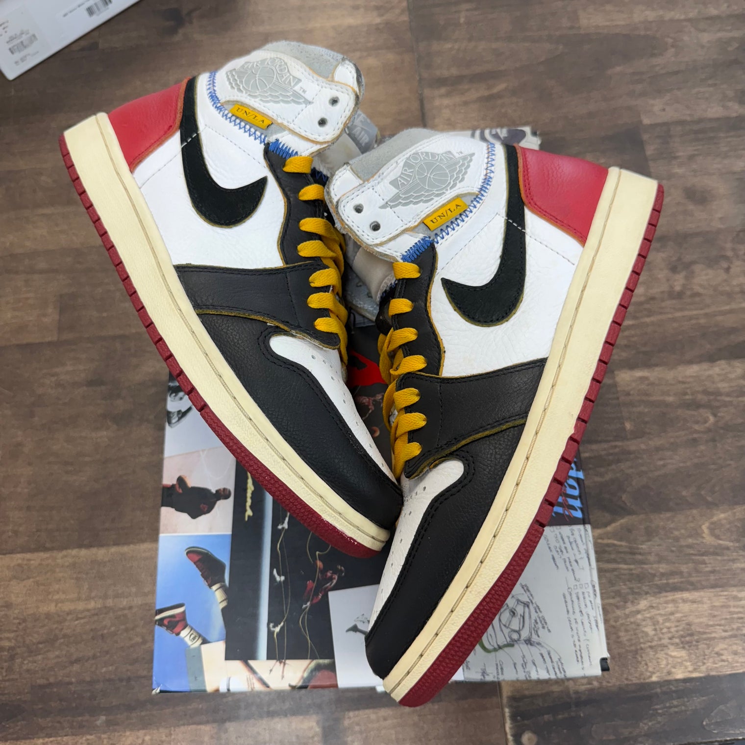 Union Black Toe Jordan 1 High (USED)