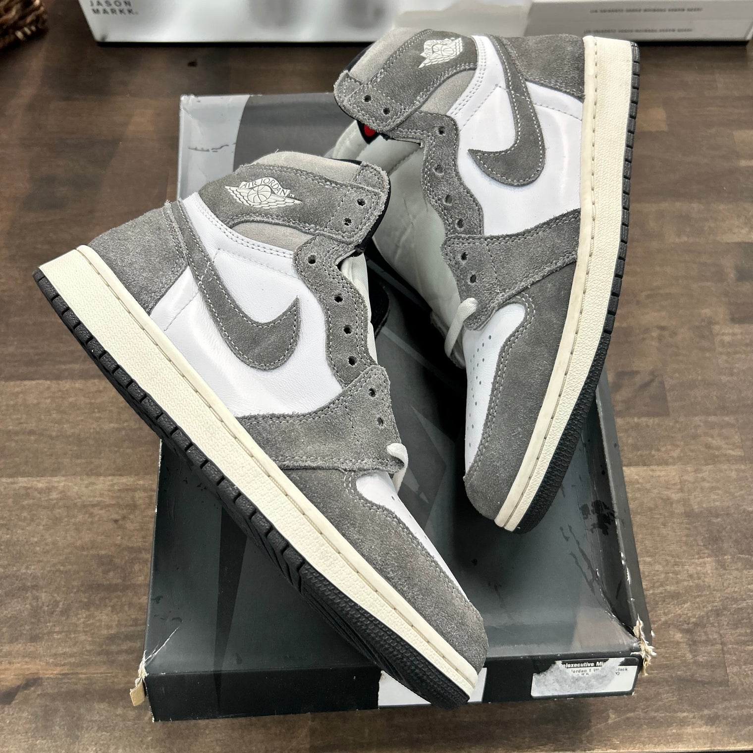 Washed Black Jordan 1 High (USED)