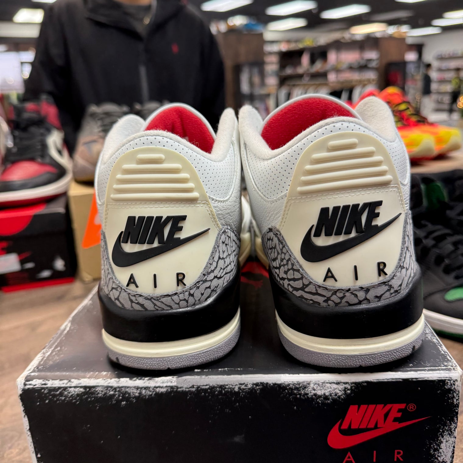 White Cement Reimagined Jordan 3 Retro (USED)