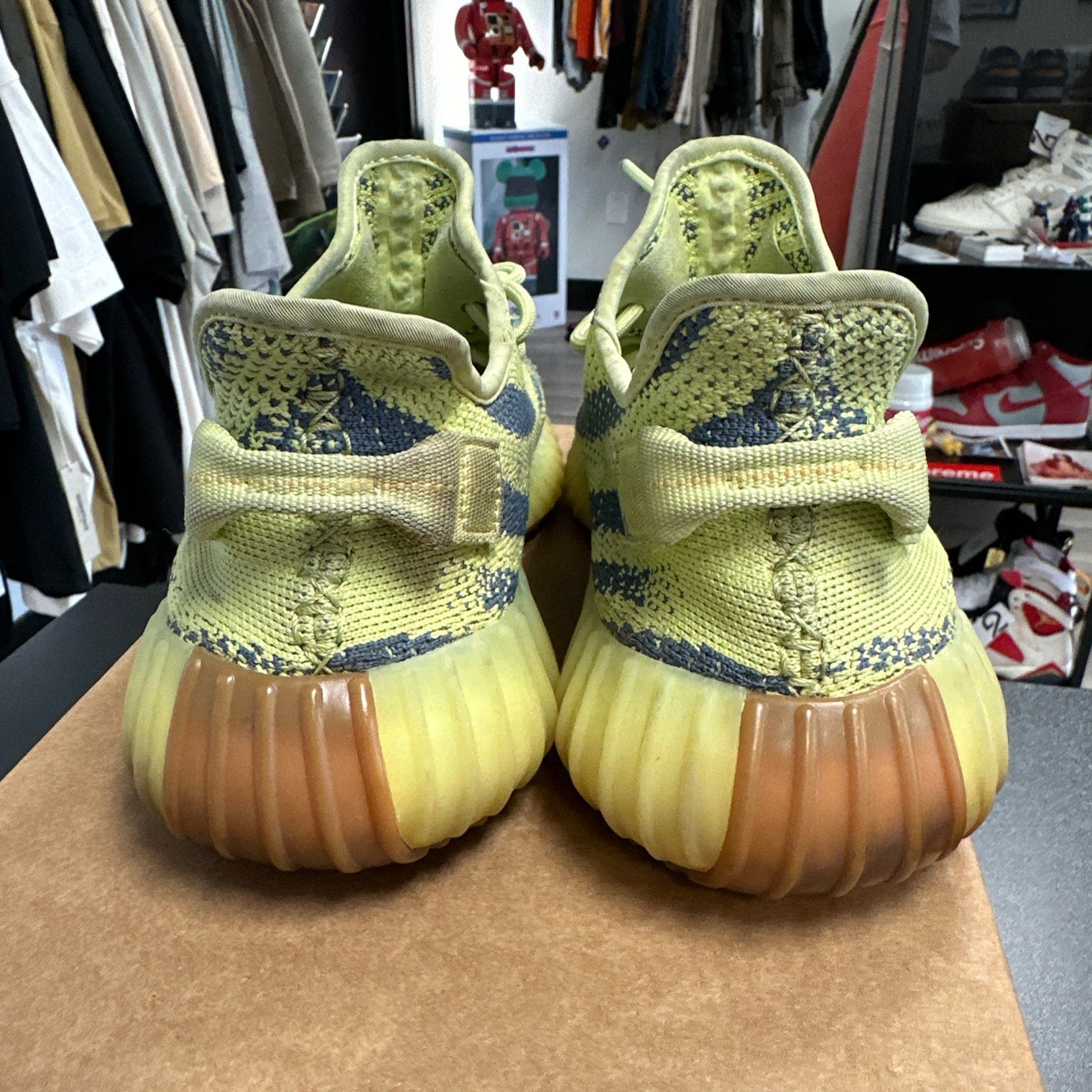 Semi Frozen Yellow Yeezy 350 (USED;NO BOX)