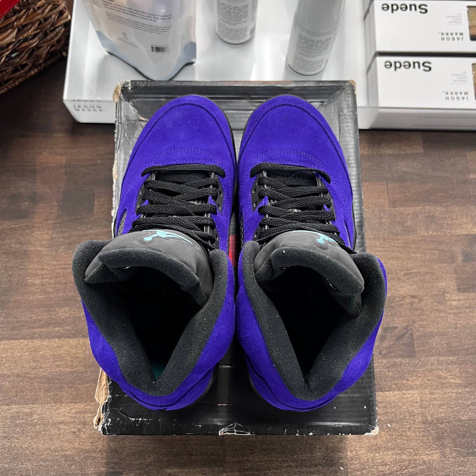 Alternate Grape Jordan 5 (USED)