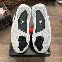 Military Black Jordan 4 Retro (GS) (USED)