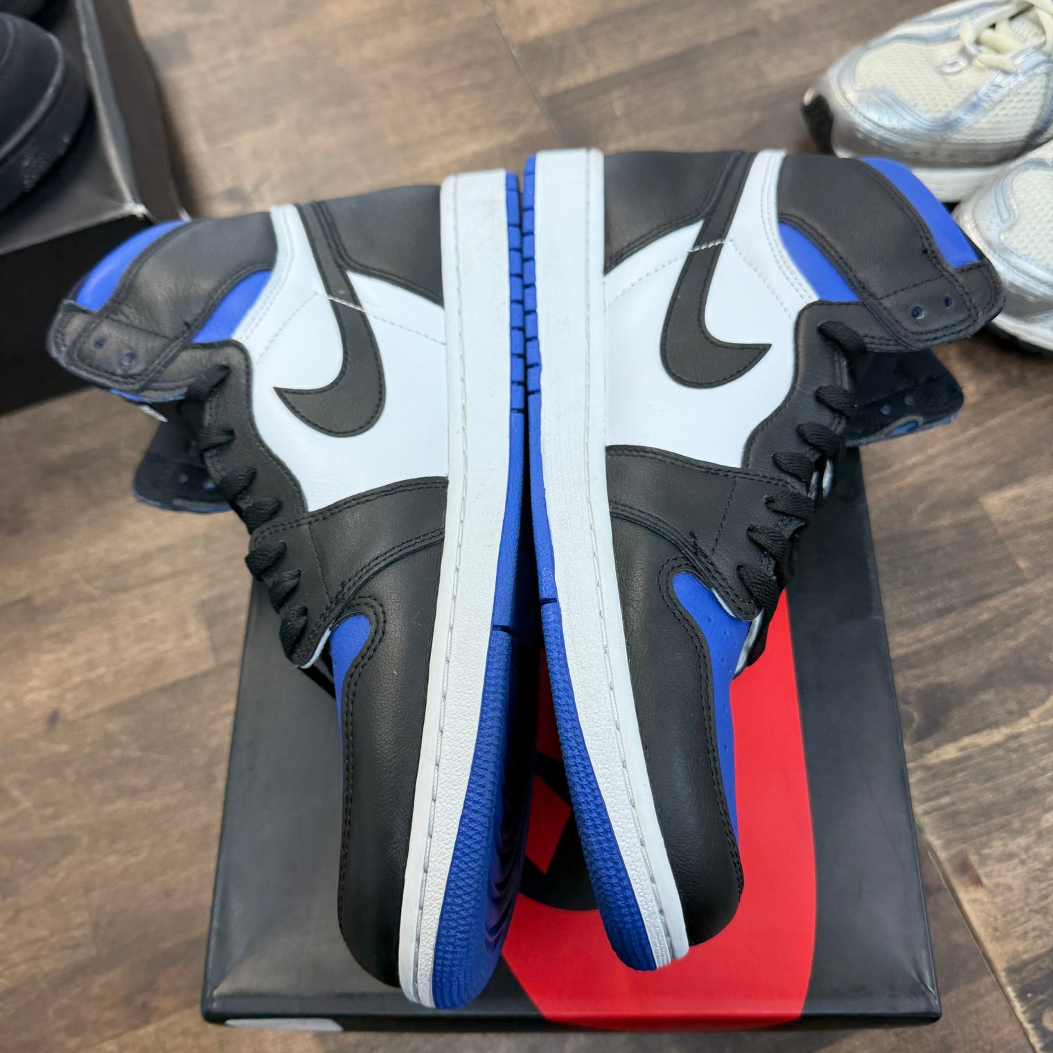 Royal Toe Jordan 1 High (USED)