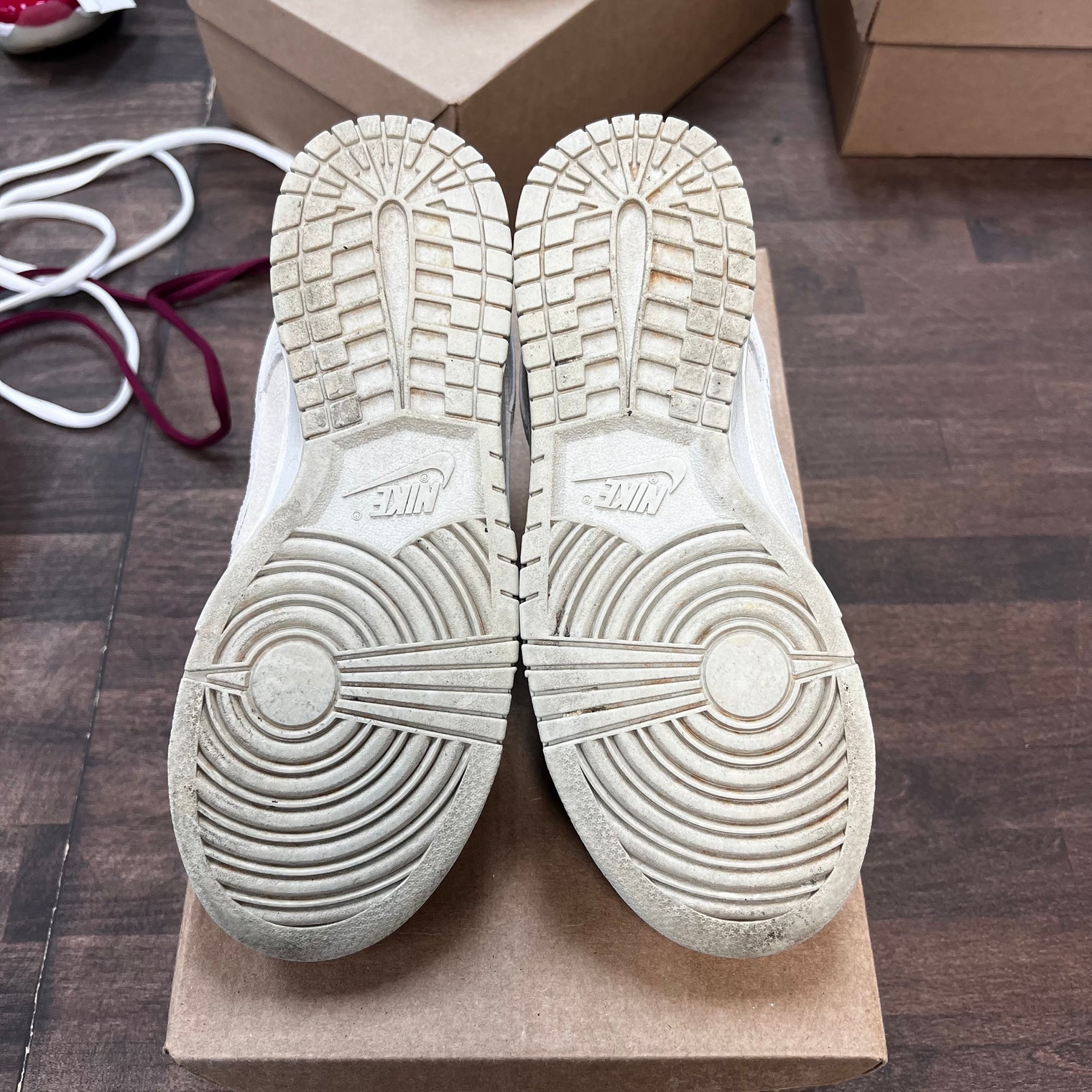 Premium Vast Grey Dunk Low (USED, No Box)