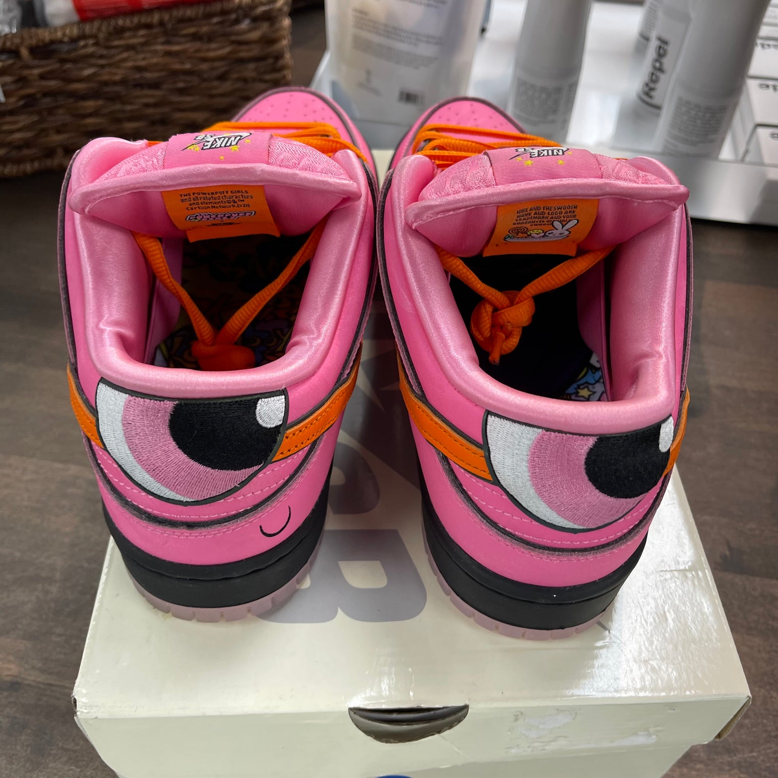 Blossom Powerpuff Girls Nike SB Dunk Low (USED)