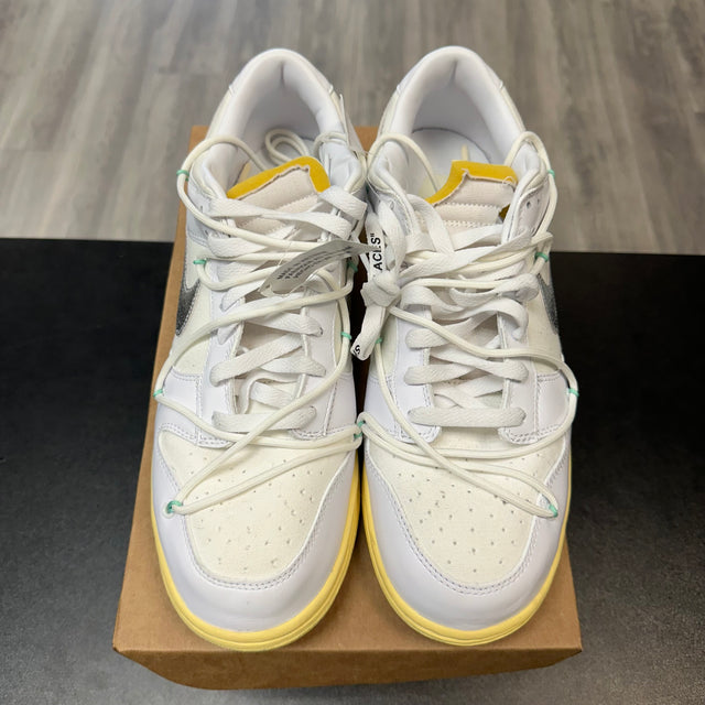 Off-White Nike Dunk Low Lot 1 of 50 (USED;No Box)