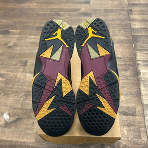 Jordan 7 Retro Black Olive (US 10) (USED,No Box, No Insoles) Size 10 (Pre-Owned) - Image 5