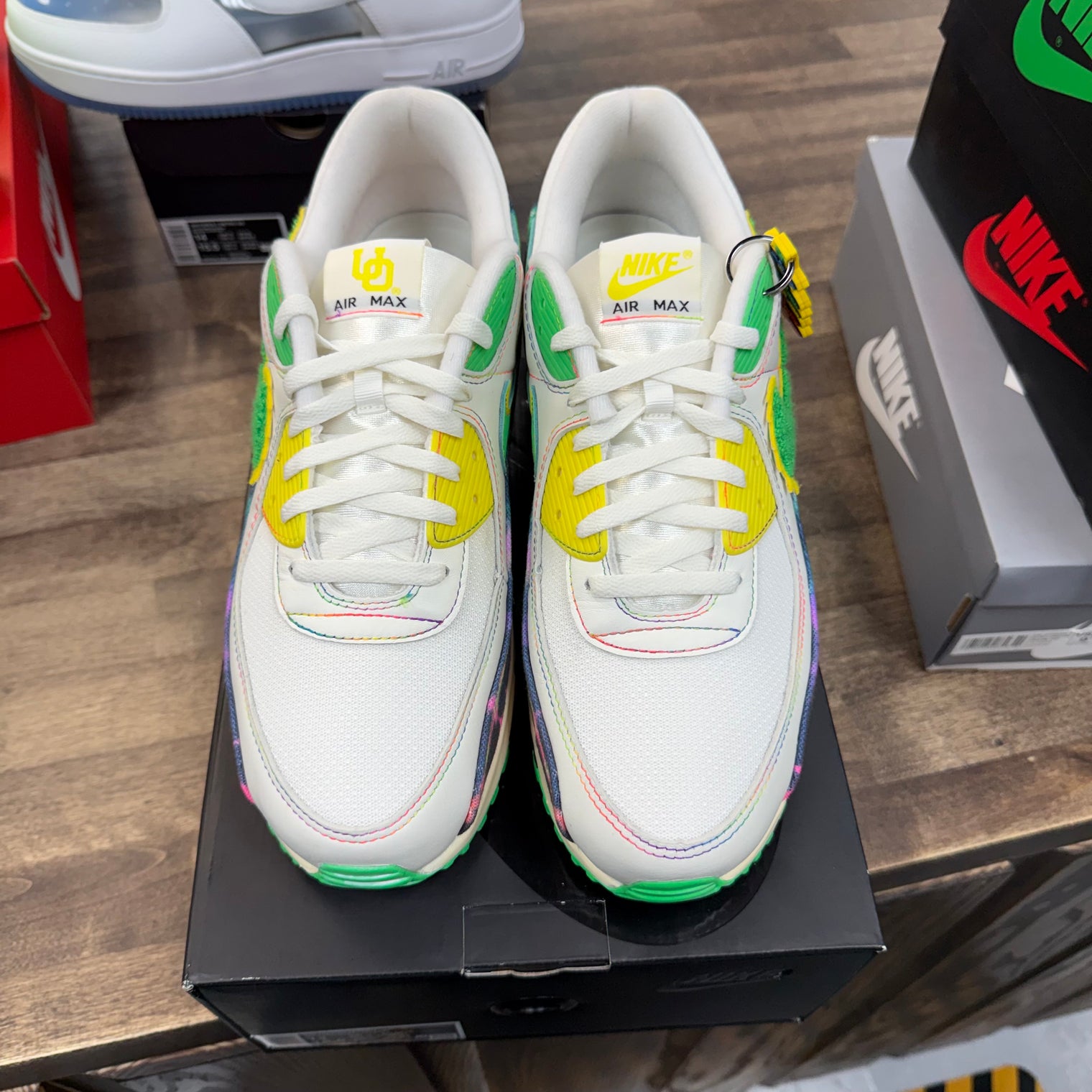 Grateful Dead University Of Oregon Ducks Nike Air Max 90 (Lightly Worn)