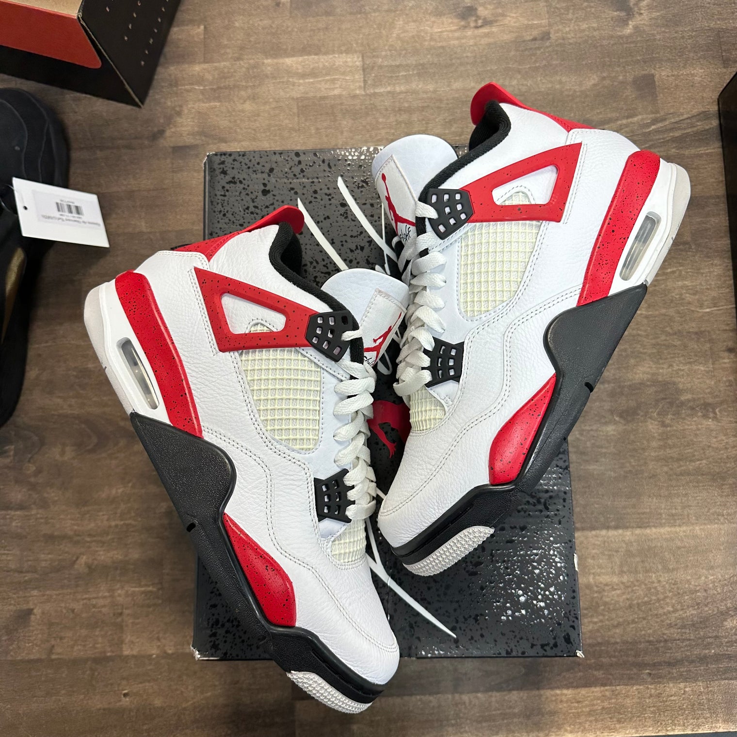 Red Cement Jordan 4 Retro (USED)