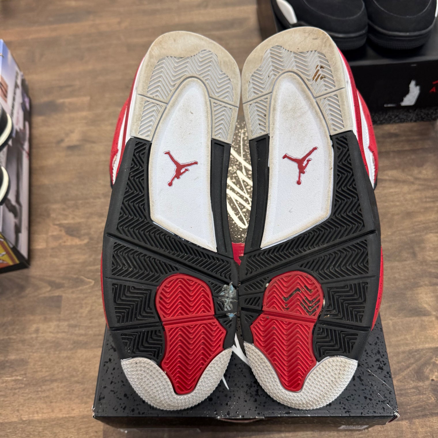 Red Cement Jordan 4 Retro (USED)
