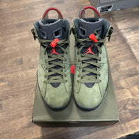 Olive Travis Scott Jordan 6 Retro (USED)