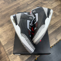 Black Cement Jordan 3 2018 (USED)