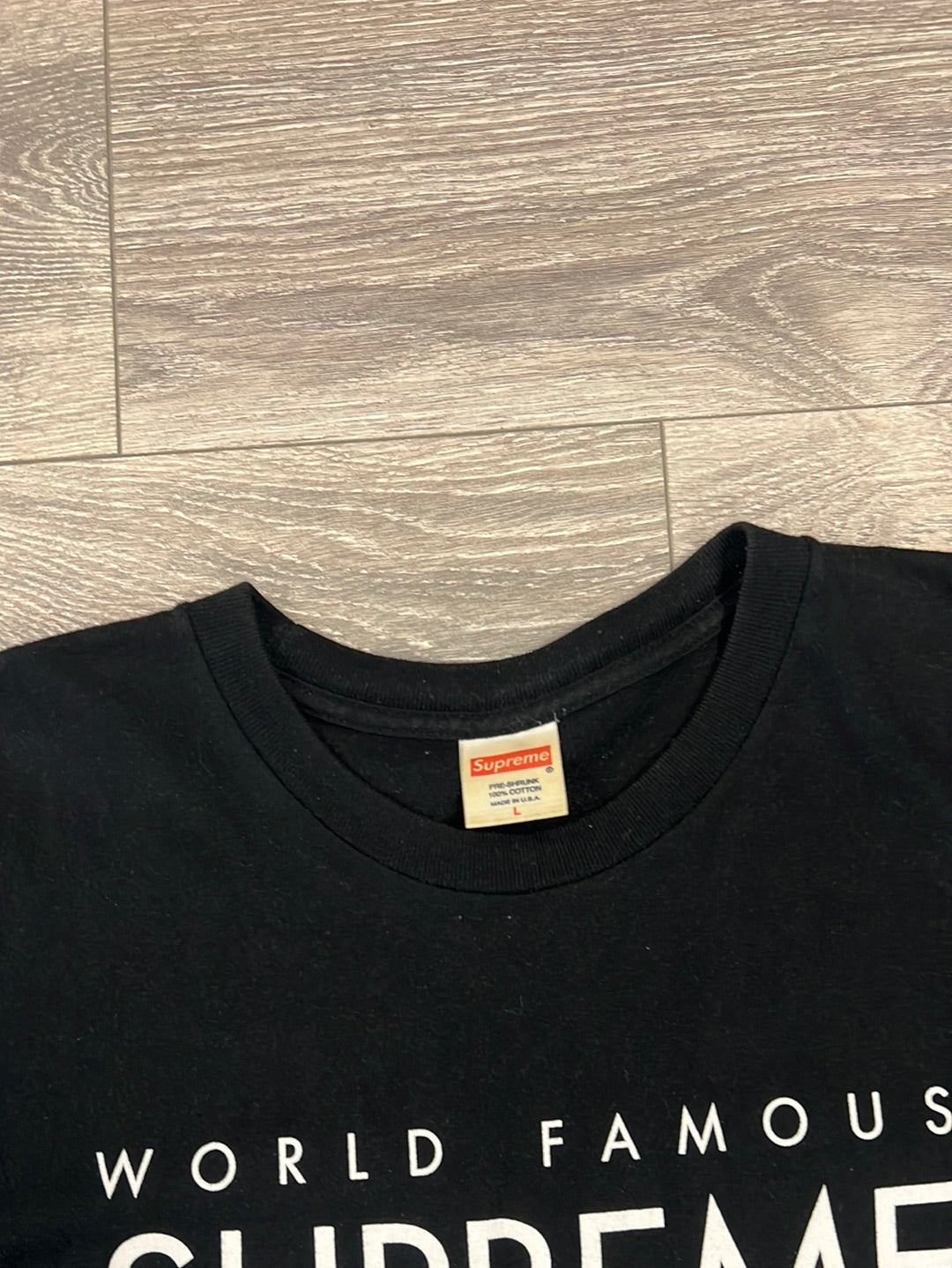 Supreme World Famous Tee (USED)