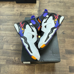 Jordan Three Peat Jordan 8 Retro (GS) (USED) Size 4.5Y (Pre-Owned) - Image 1