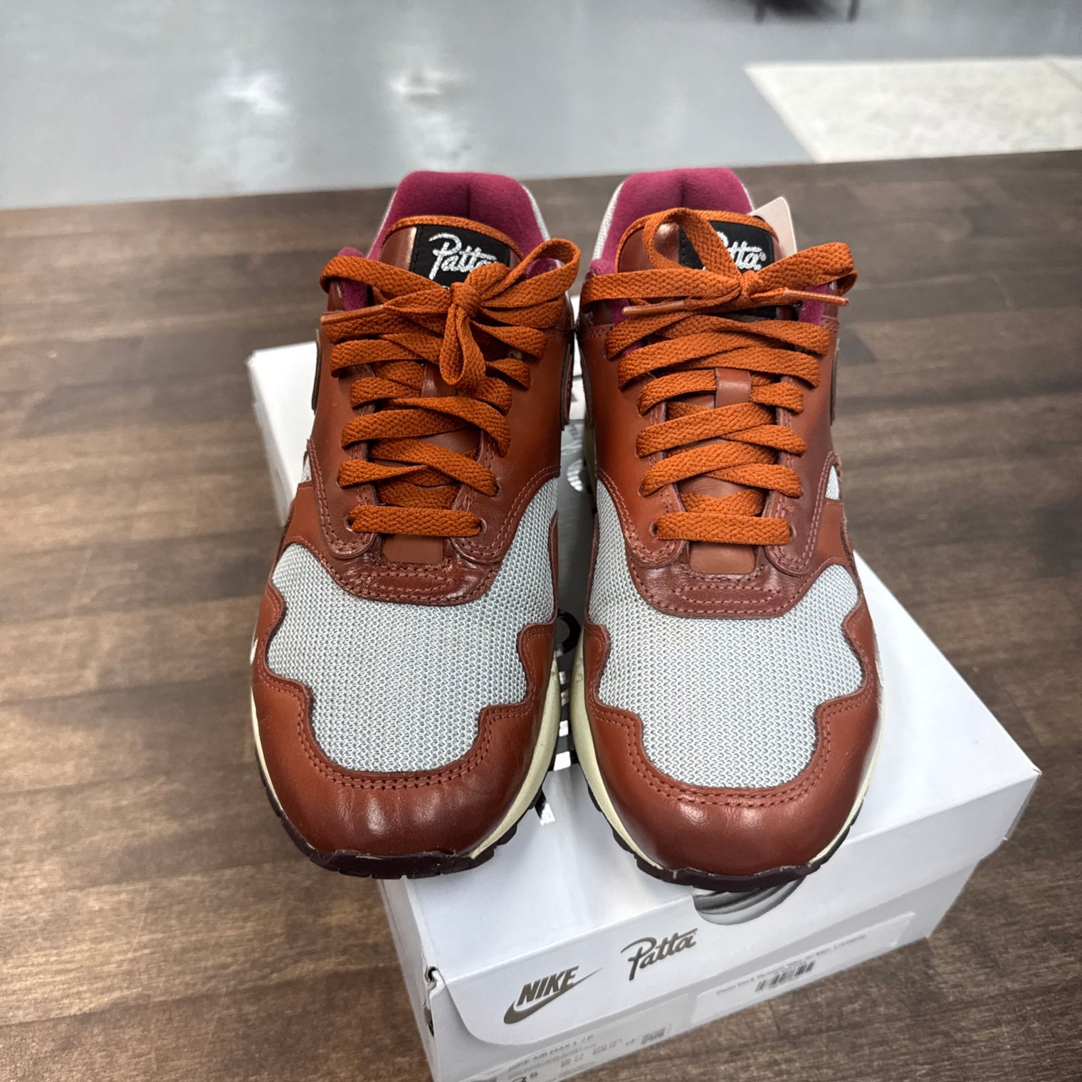 Patta Dark Russett Nike Air Max 1 (USED)