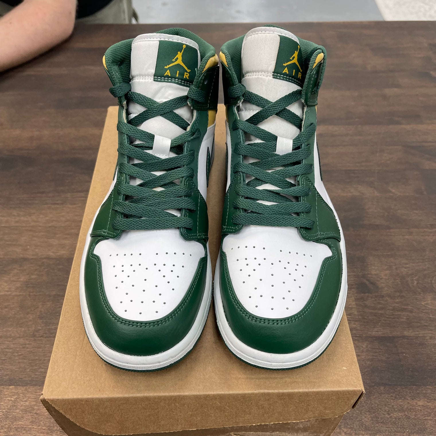 Sonics Jordan 1 Mid (2021) (USED,No Box)