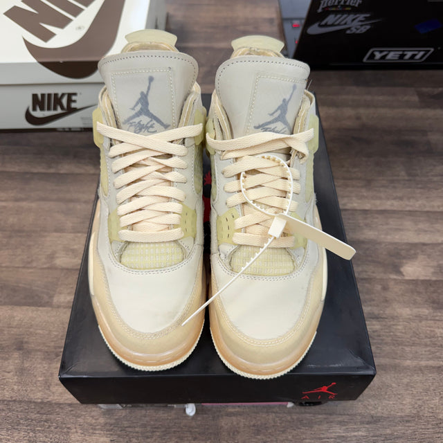 Off-White Sail Jordan 4 Retro (W) (USED)