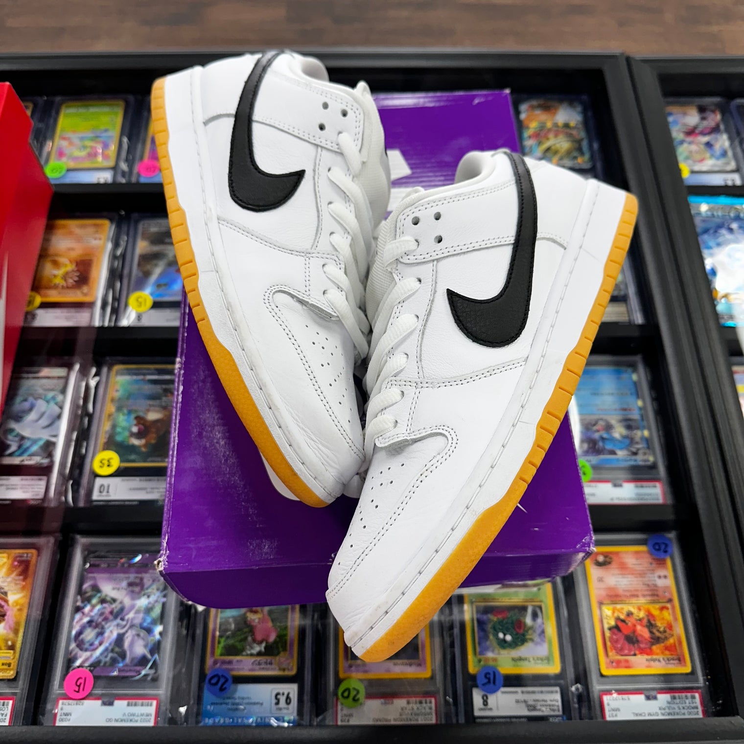 White Gum Nike SB Dunk Low (USED)
