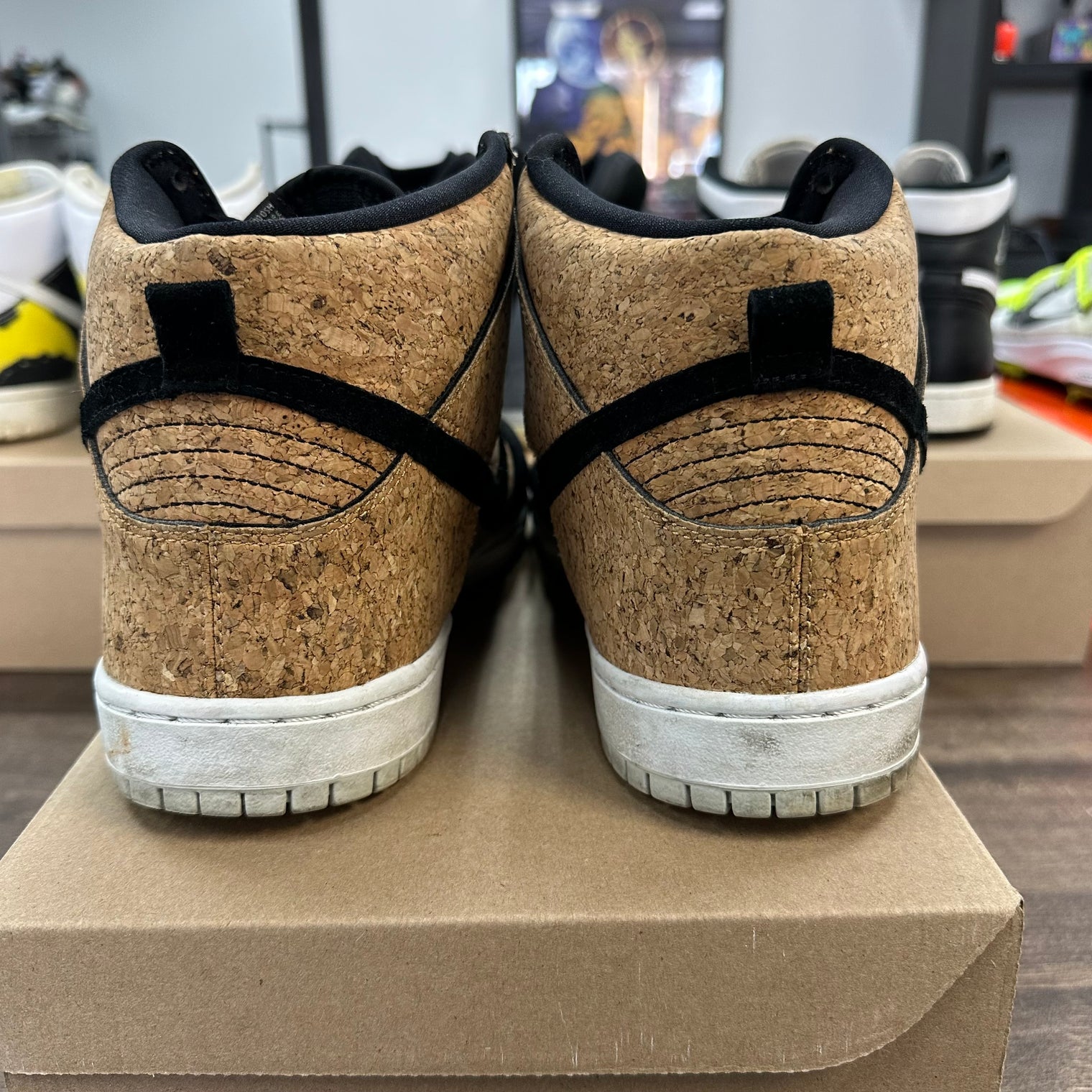 Cork Nike SB Dunk High (USED, No Box)